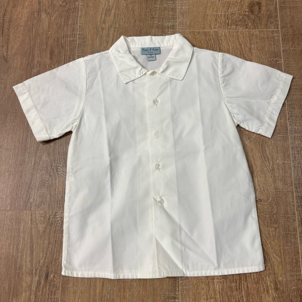 Papo d'Anjo Classic White Button Down Shirt